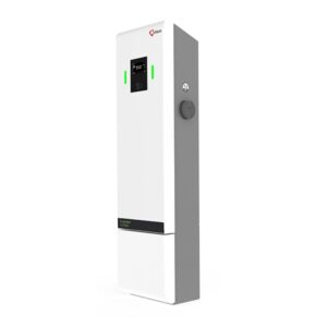 Efacec Public Charger 22 kW utcai AC töltőállomás 2 db Type 2 csatlakozóval (Wifi, színes kijelző, RFID, fogyasztásmérő, 3G, OCPP)