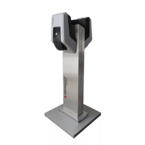 Tartóoszlop 2 db 22 kW-os Mennekes Amtron Professional töltővel (Wifi, RFID, MID mérő, OCPP)