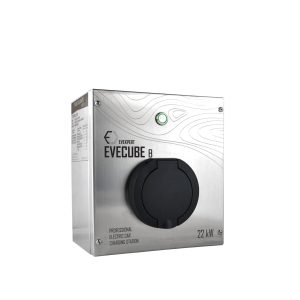 EVEXPERT Evecube B 22 kW fali töltő Type 2 csatlakozóval (energia menedzsment)