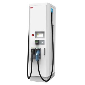 ABB Terra 54 C CE DC töltőállomás 50 kW, 200-500 V, 125 A (7" LCD kijelző, RFID, 3G/4G modem)