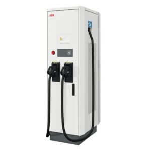 ABB Terra 124 DC töltőállomás 120 kW, 200-920 V, (7" LCD kijelző, RFID, 4G) 200A vagy 400A max. töltőárammal 1 vagy 2 db CCS csatlakozóval