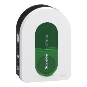 Schneider Charge 10-32A, 22 kW 3 fázisú fali töltő Type 2 csatlakozóval (applikáció, Wifi, energia-menedzsment, OCPP)