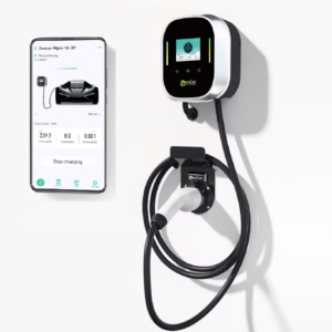 ZENCAR wallbox 6-16A / 11 kW 3 fázisú okos fali töltő 5 méteres Type 2 kábellel (Wifi, applikáció, RFID)
