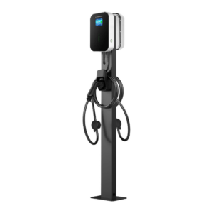 Töltőoszlop 2 db Besen WALLBOX elektromos autó töltővel 22 kW (3x32A) - 6 méteres Type 2 kábel