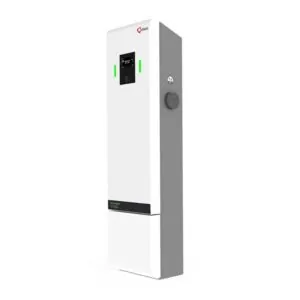 Efacec Public Charger 22 kW utcai AC töltőállomás 2 db Type 2 csatlakozóval (Wifi, színes kijelző, RFID, fogyasztásmérő, 3G, OCPP)