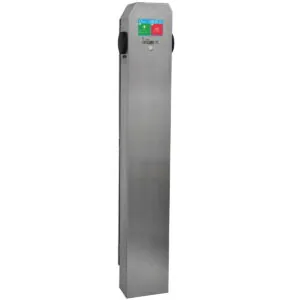 EVEXPERT Evecube 2C 2×22 kW professzionális töltőoszlop – kereskedelmi célra (RFID, kijelző, dinamikus energia menedzsment, távoli elérés, árammérő)