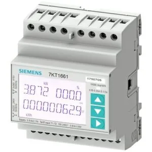 3 fázisú okosmérő Mennekes fali töltőkhöz - Siemens 7KT1661