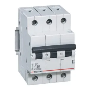 Legrand RX3 kismegszakító 3P C16 6kA
