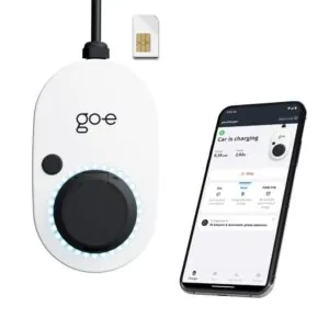 go-eCharger Gemini 2.0 32A / 22 kW hordozható elektromos autó töltő (Wifi, távoli elérés, applikáció, napelem, RFID, OCPP, beépített SIM kártya)