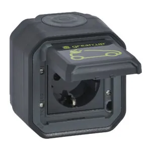 Legrand Plexo 55 2P+F 16 Amperes fali aljzat hibrid és elektromos autók töltéséhez